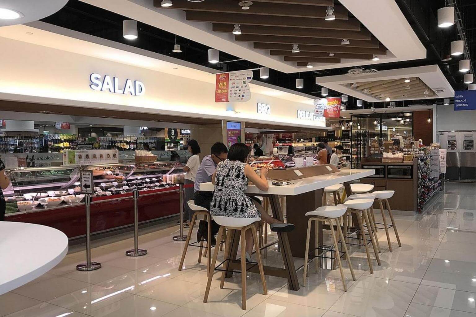 Wine and dine at the supermarket Bootstrap