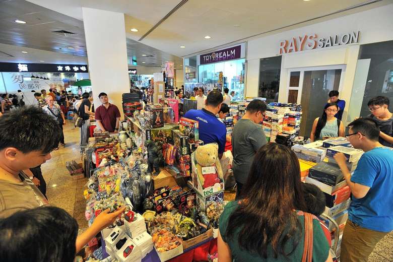 Uncertain future for China Square toy shops
